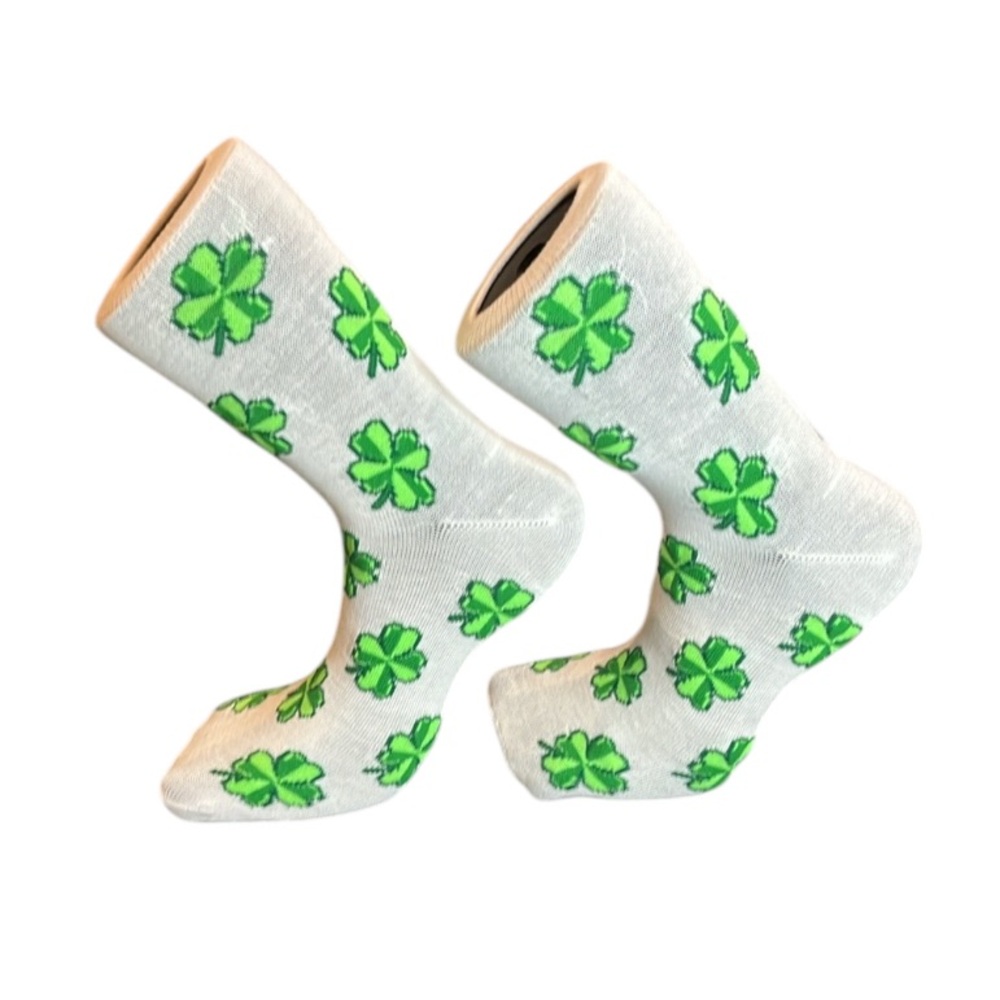 St. Patrick’s •Leafy Socks• Womens 5-10 - Picture 9 of 10